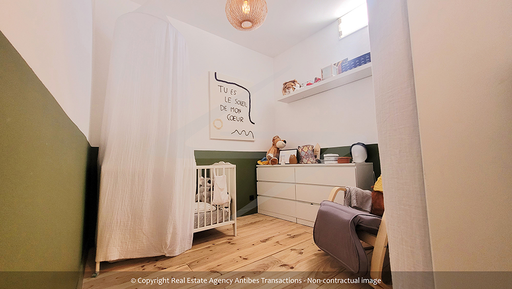 view of the second bedroom of the flat