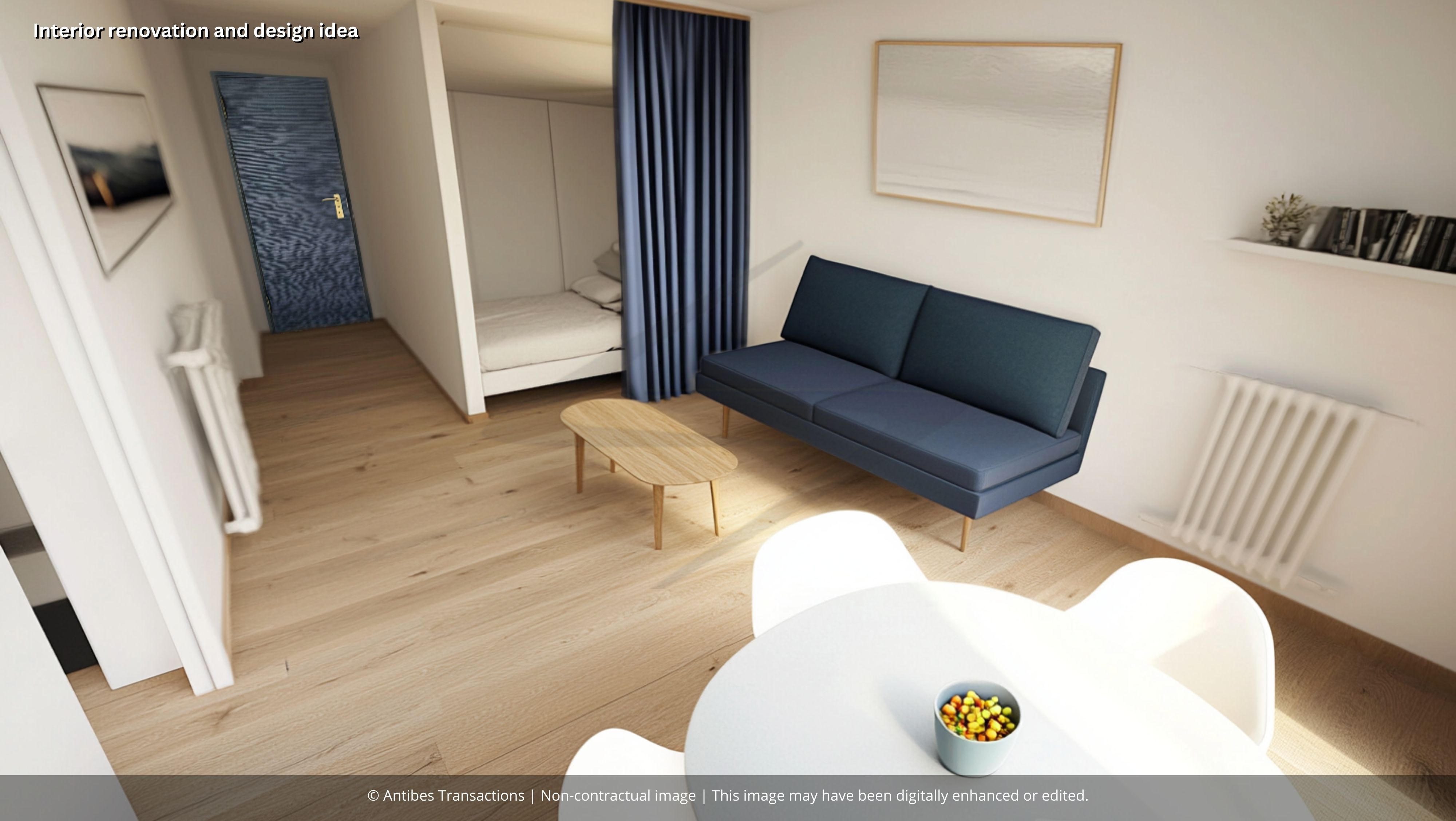 Studio renovation and interior design idea