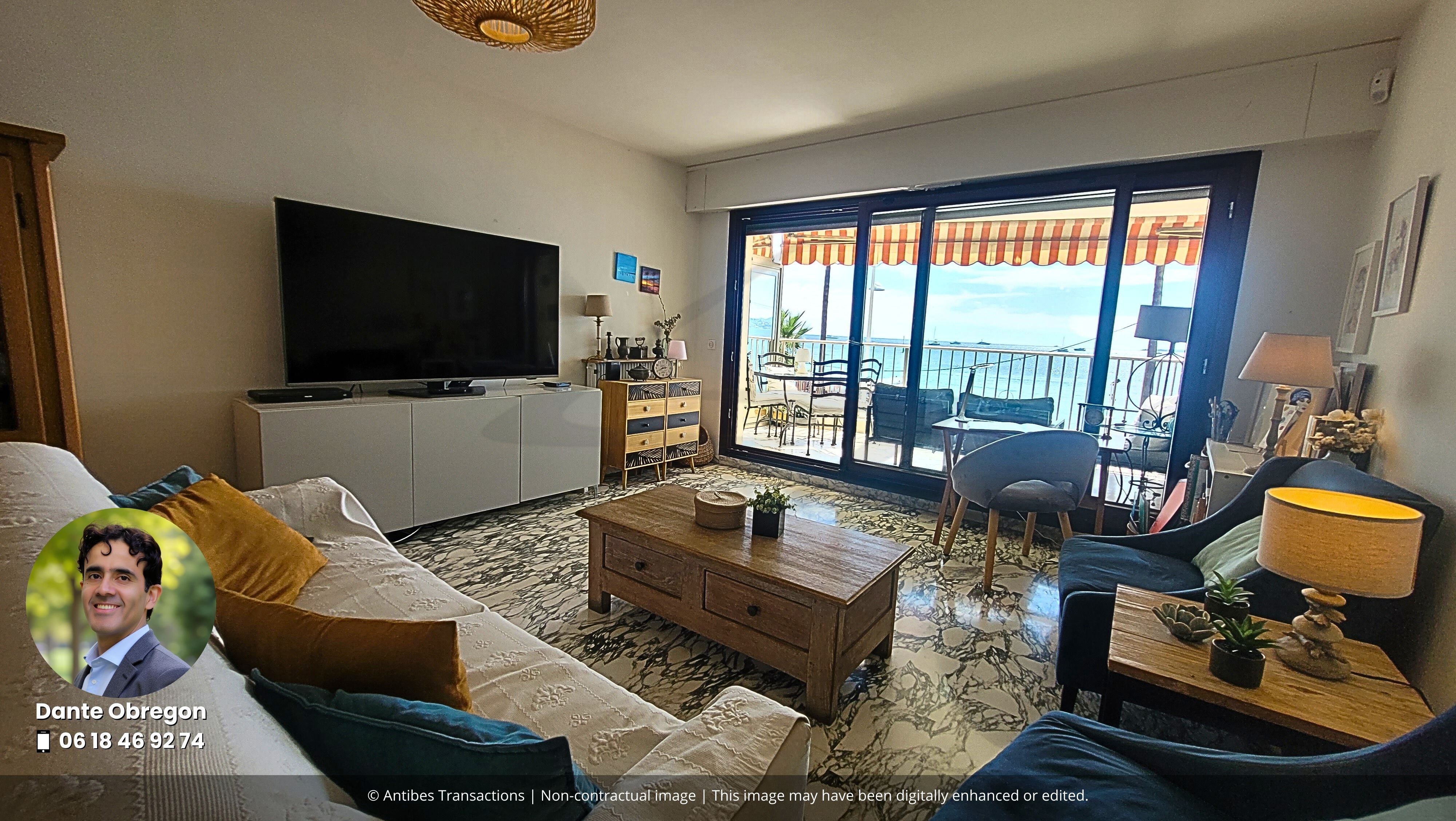 View of the living/dining room