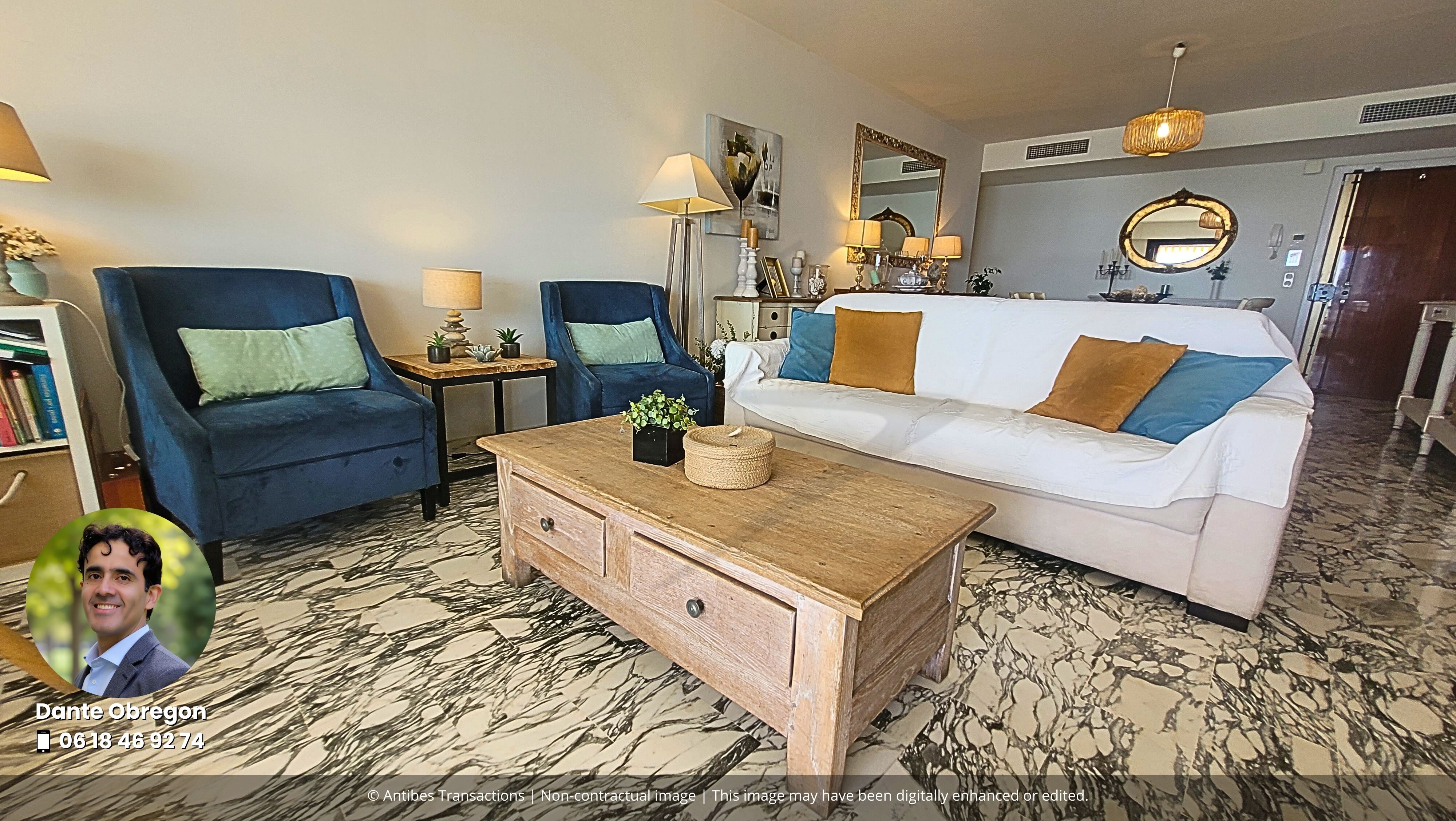 View of the living/dining room