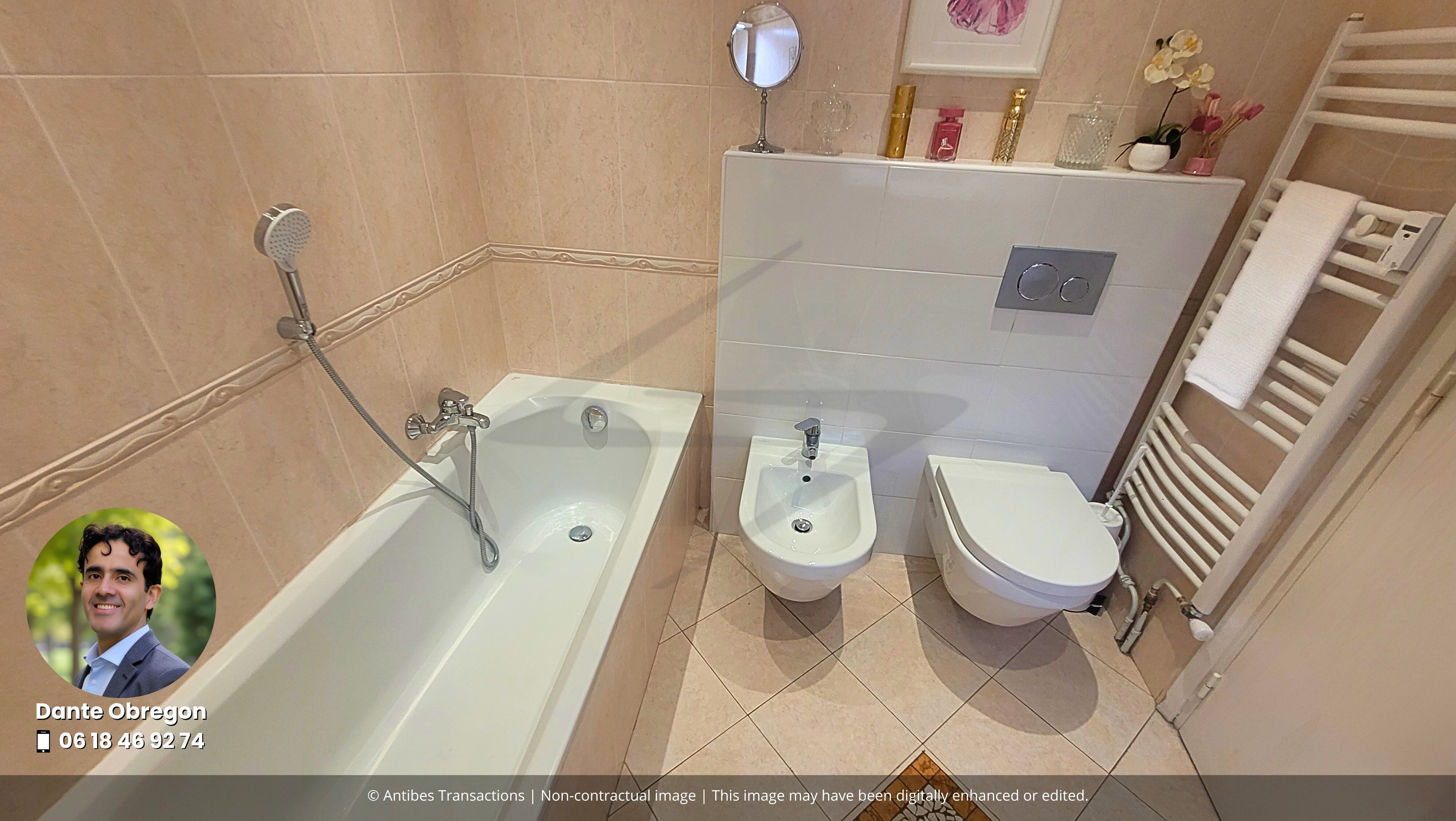 View of the bathroom