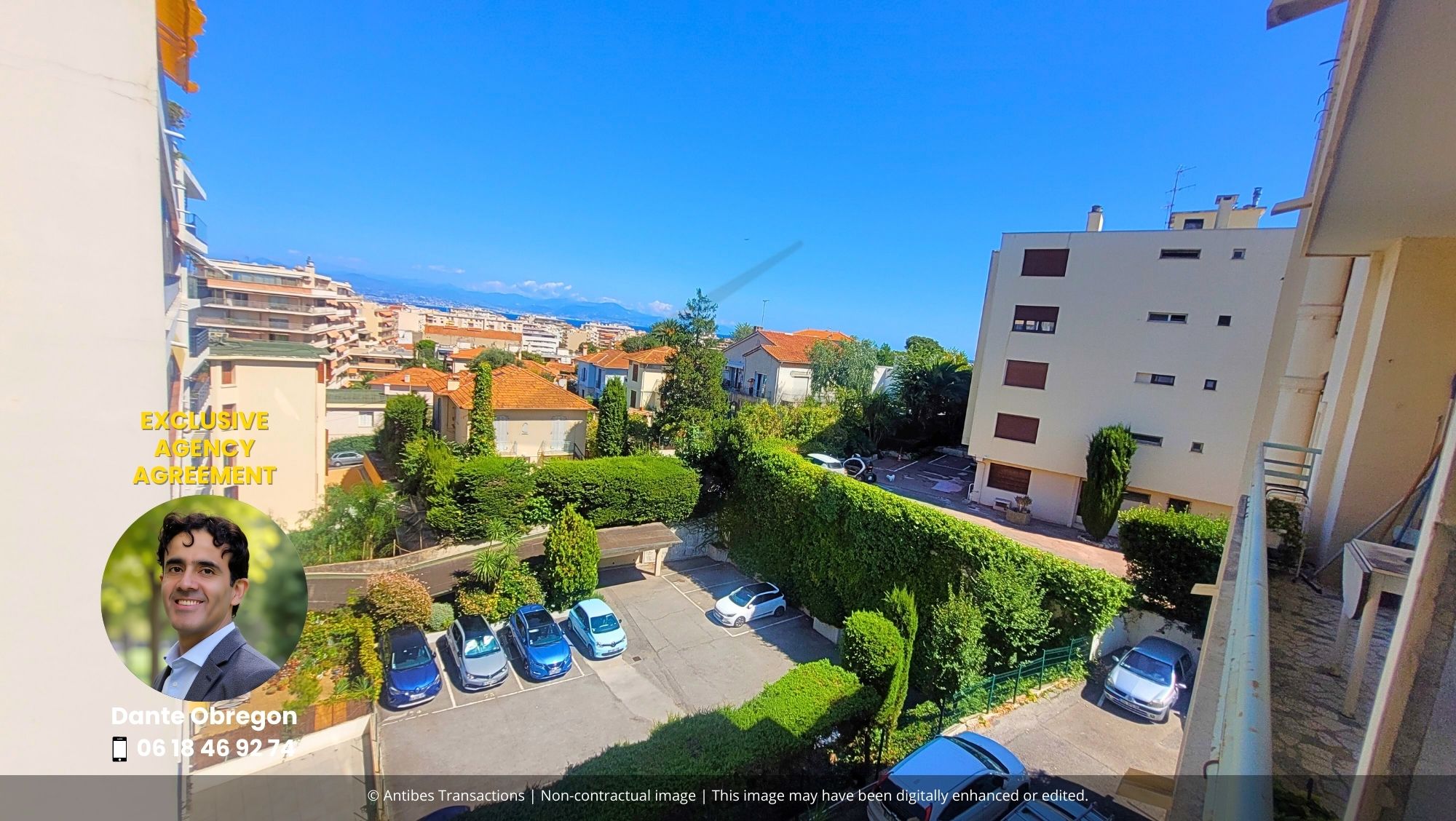 View of the balcony serving the bedroom