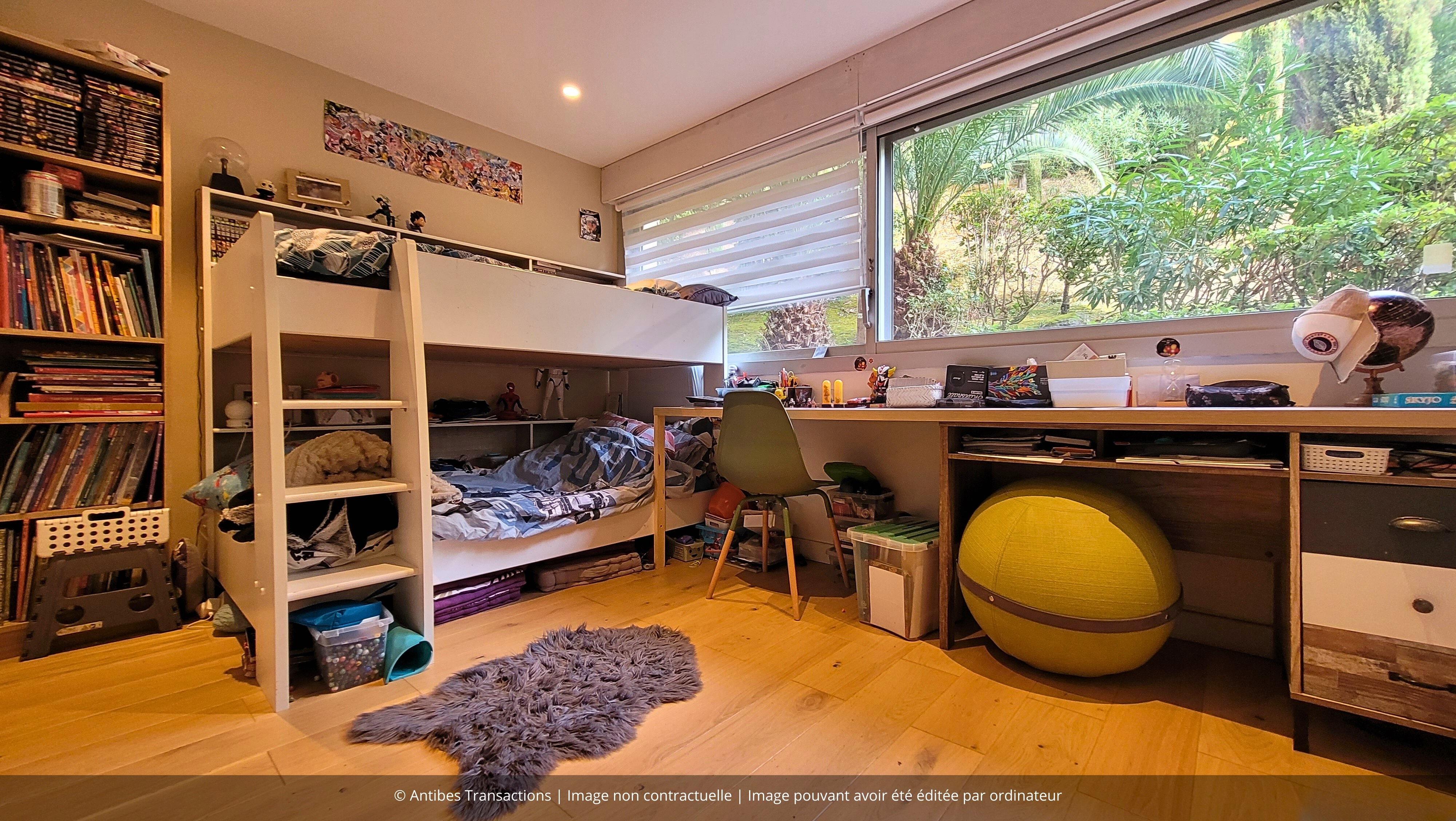 Chambre de plus de 13 m²