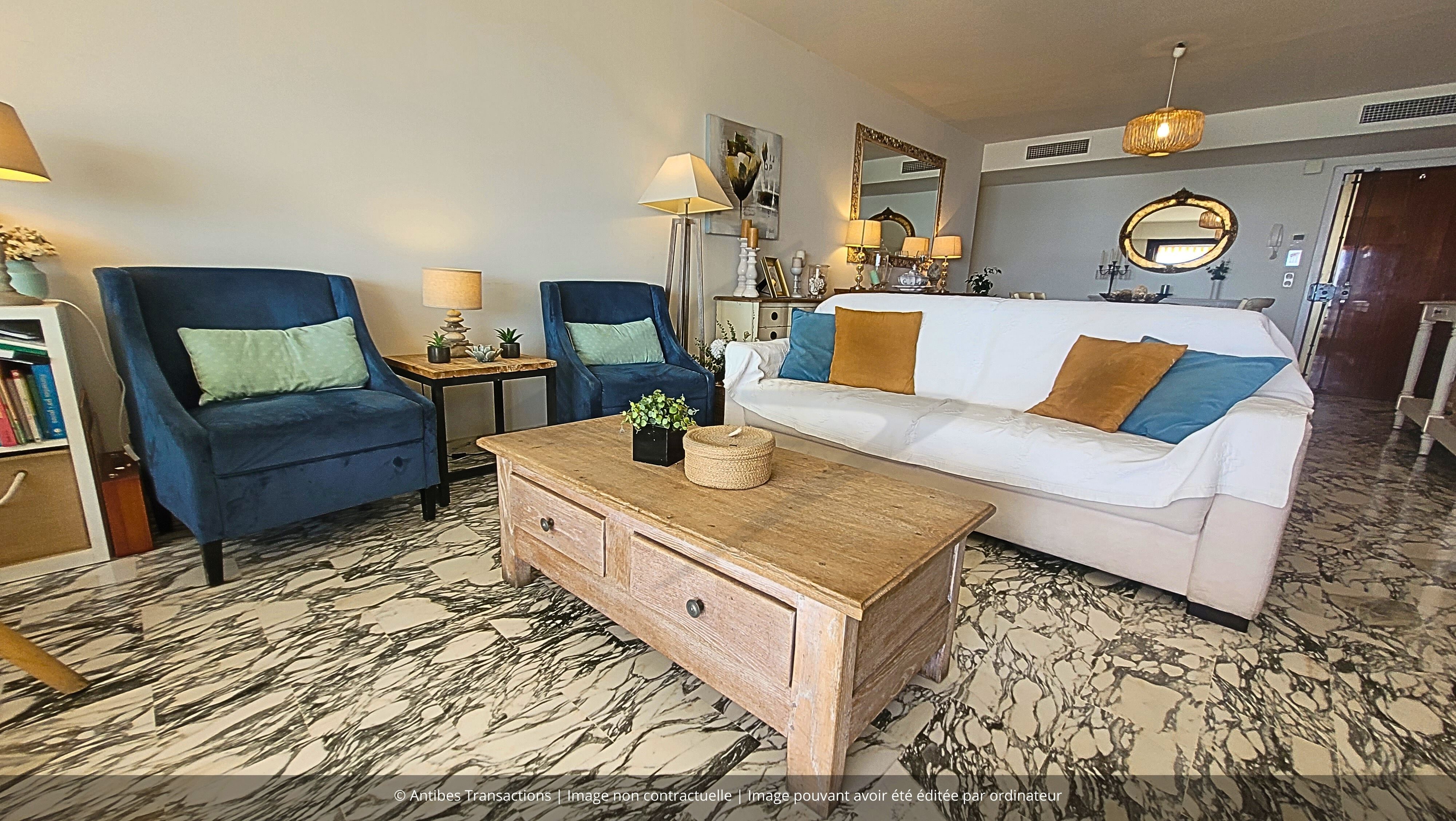 Vue du séjour/salle à manger