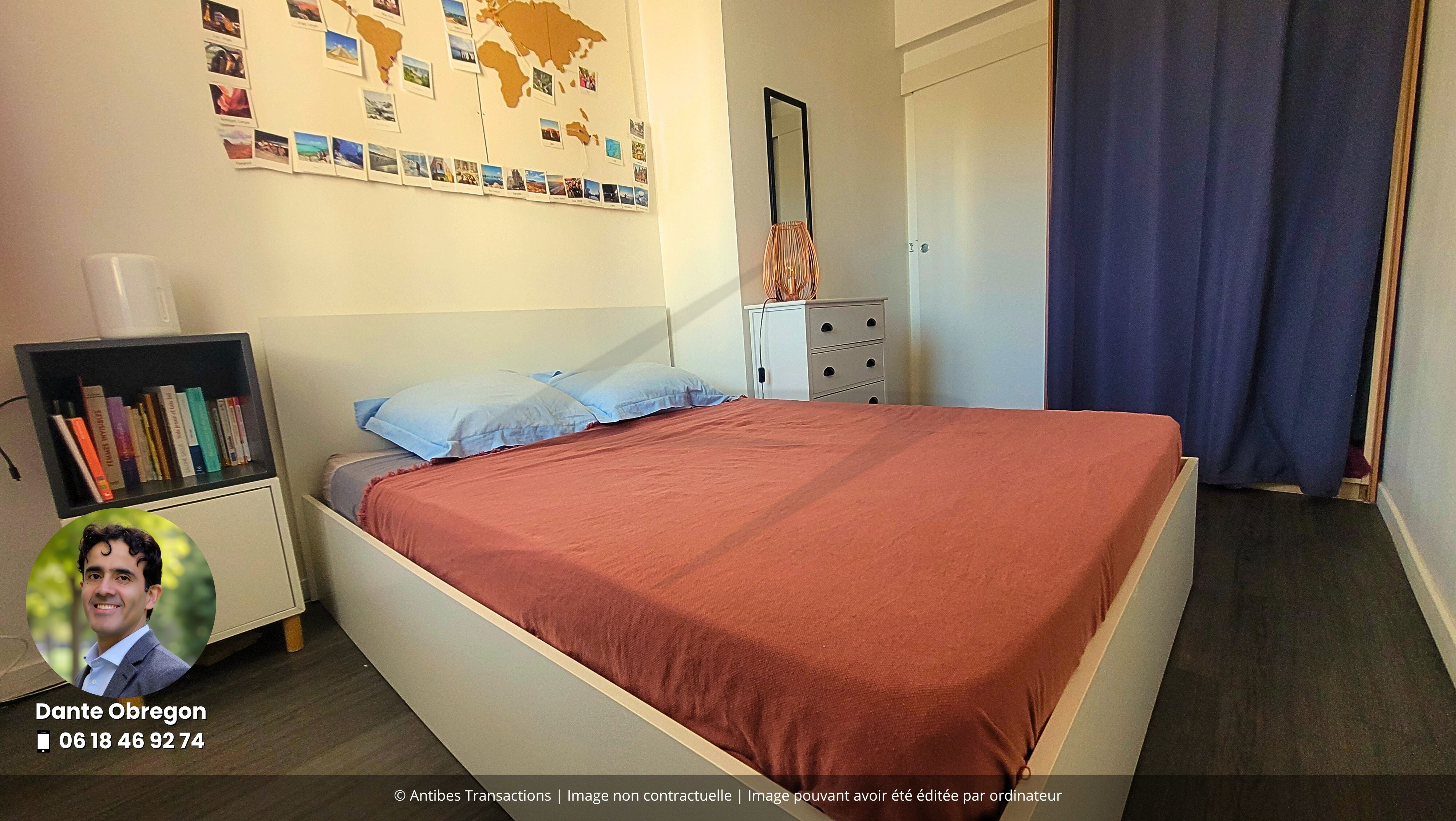 Vue d'une des chambres