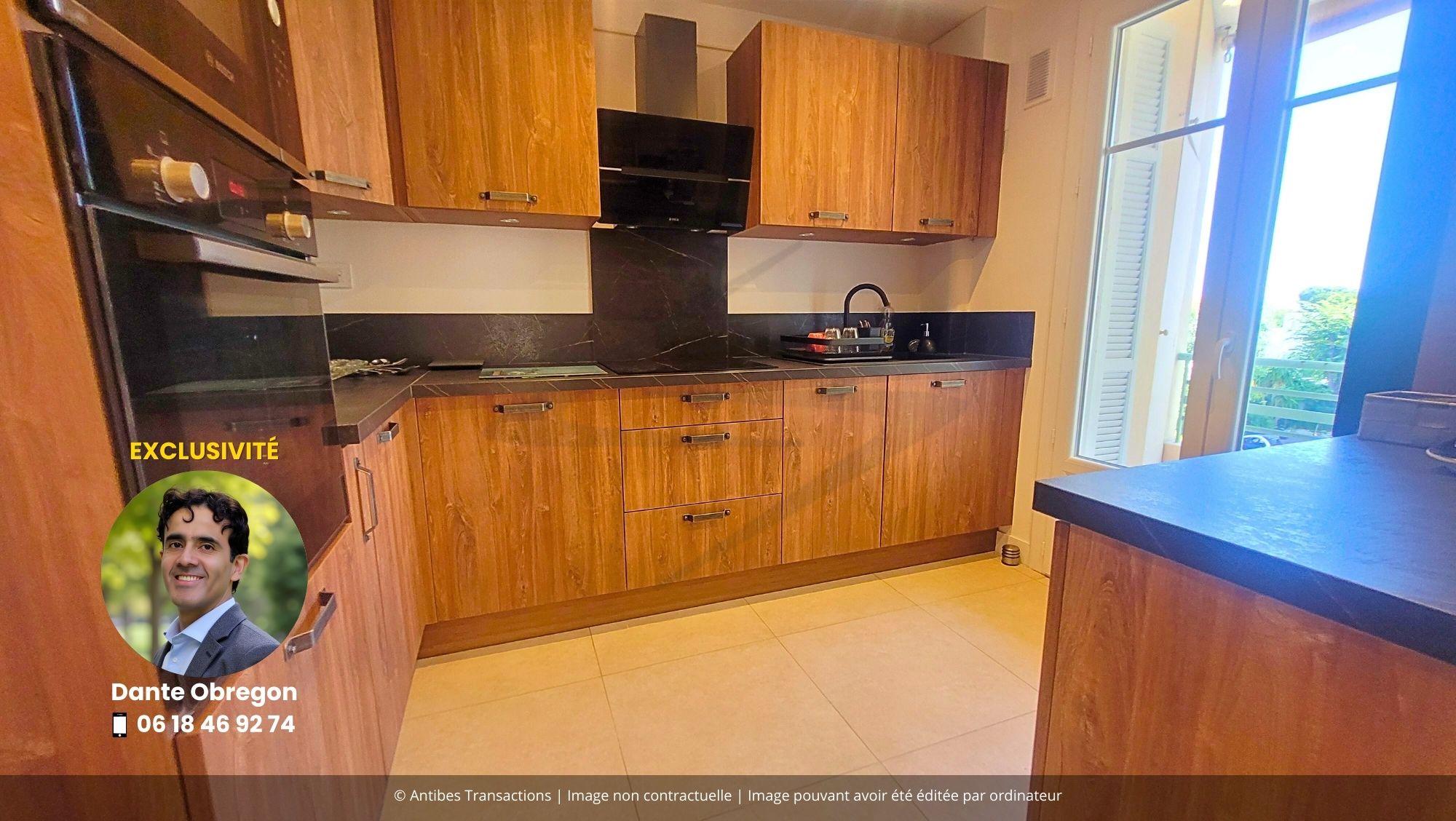 Vue de la cuisine séparée