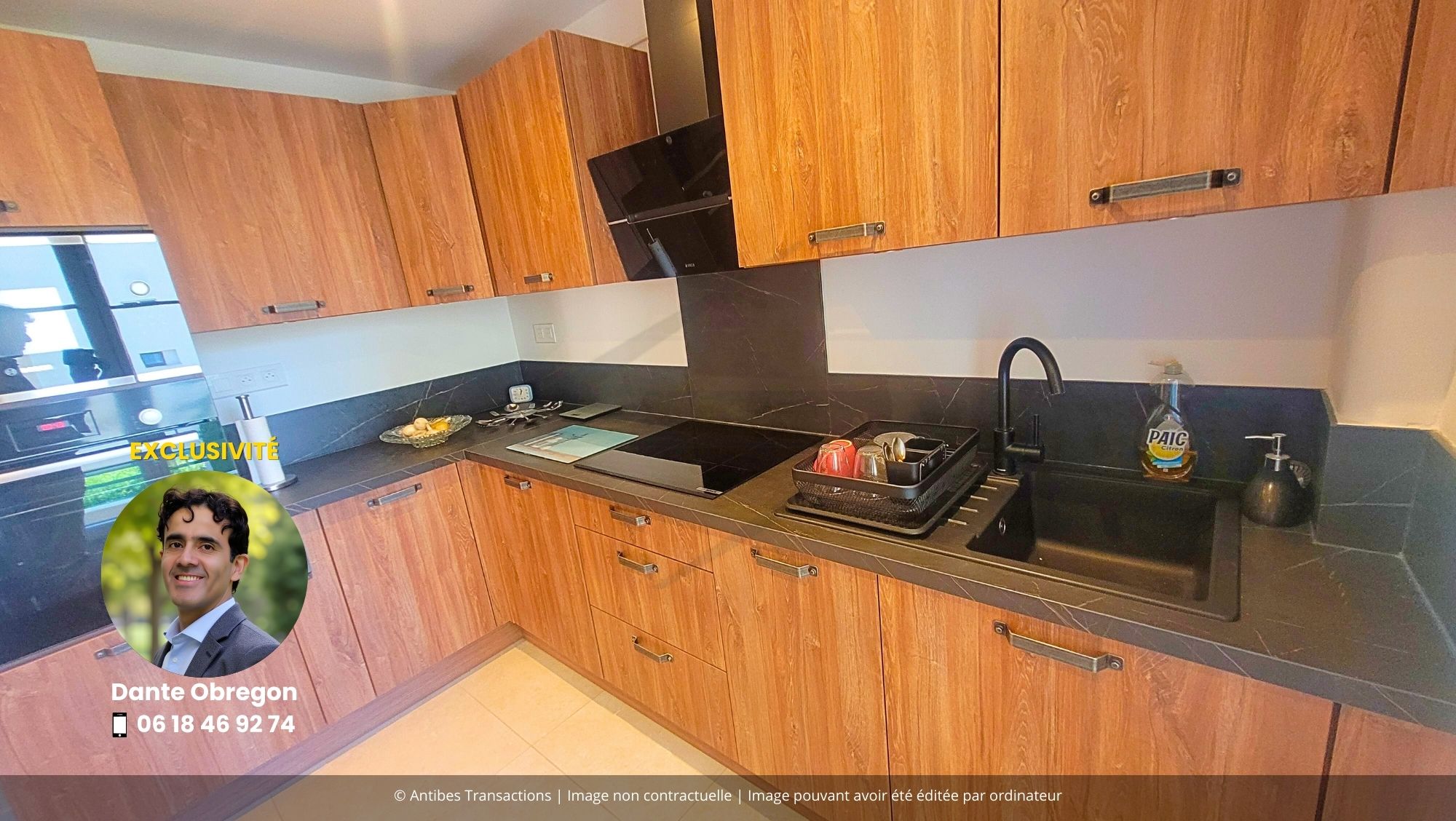 Vue de la cuisine séparée