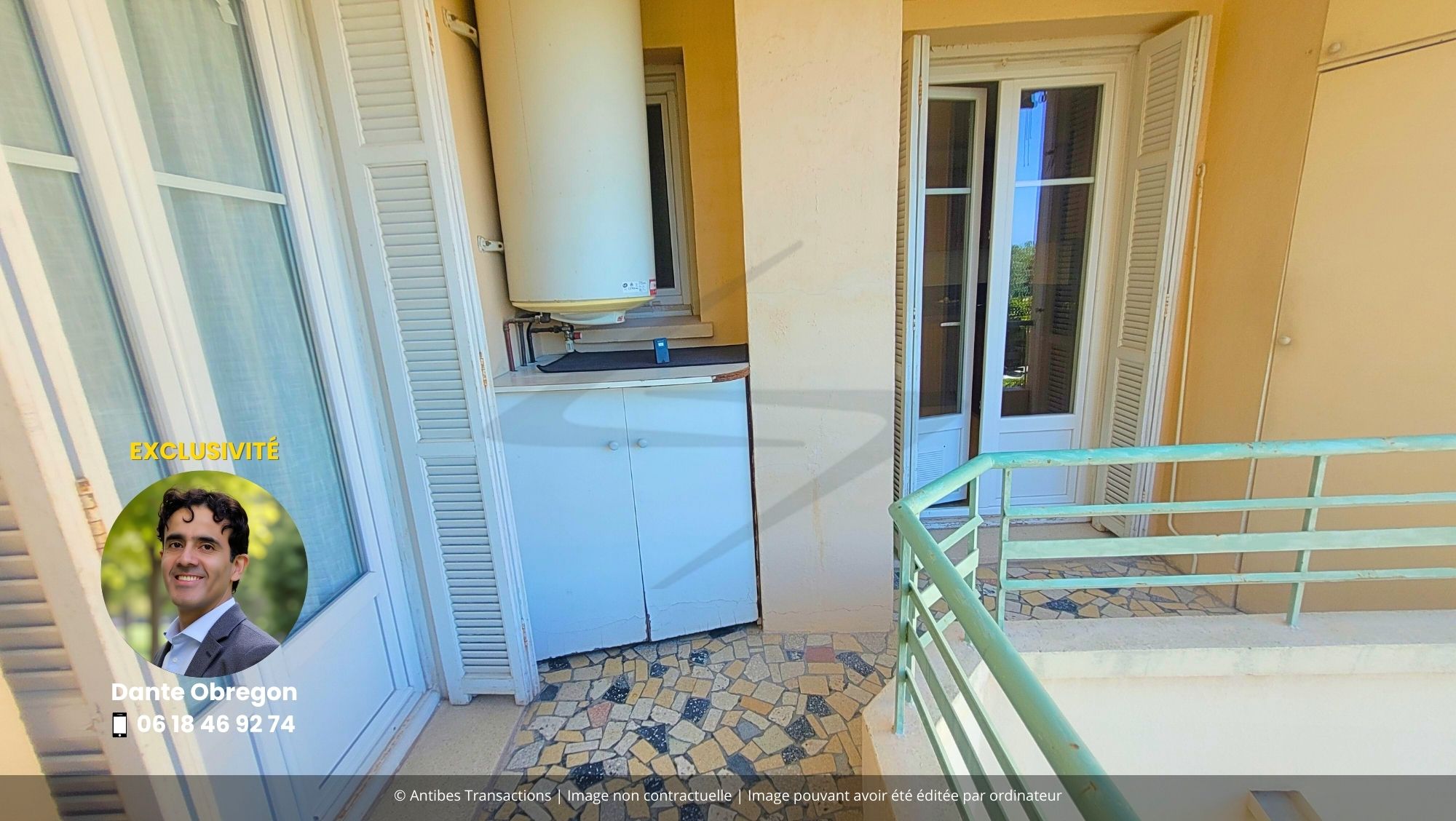 Vue de la salle de bains