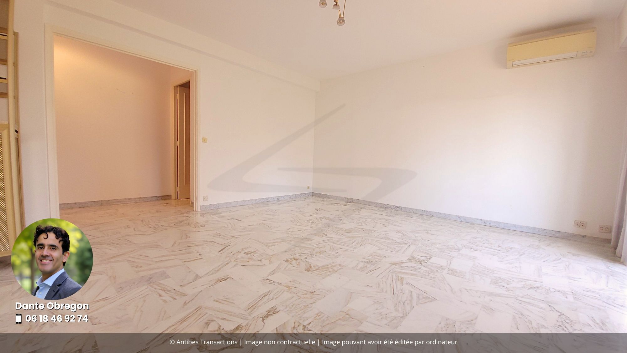 Vue du séjour/salle à manger