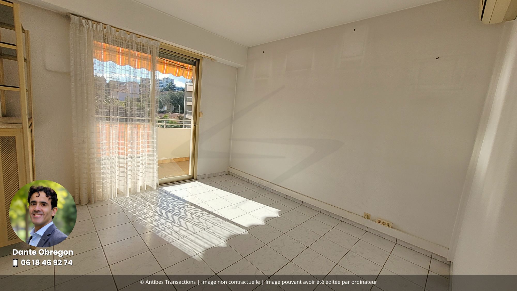 Vue d'une des 3 chambres